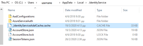 Visual Studio Error Message: We could not refresh the credentials for ...