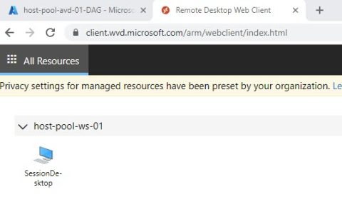 Azure Virtual Desktop: Troubleshooting Remote Desktop Web Client ...