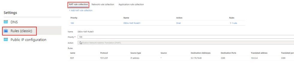 Azure Firewall: Filter Traffic via Policy DNAT - cloudopszone.com